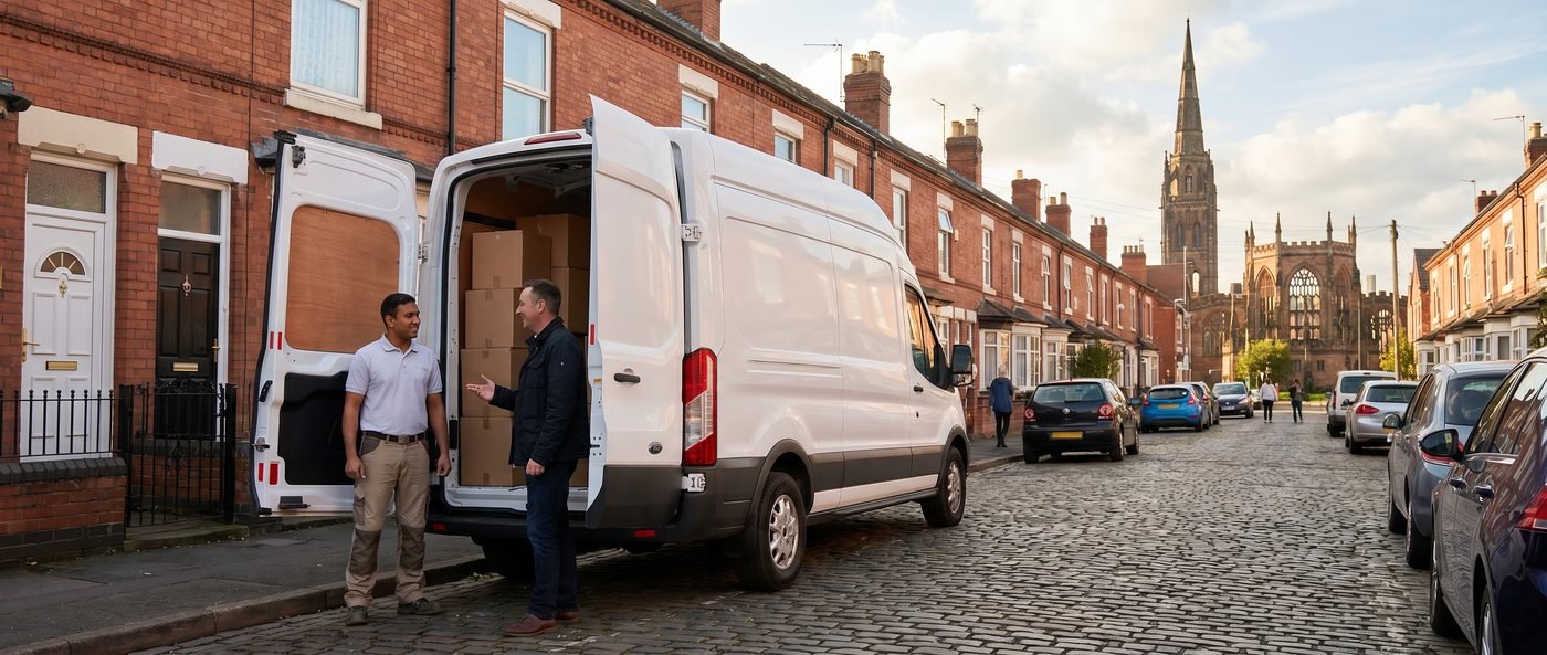 Man and van removals in Coventry – Marvel Man & Van Ford Transit